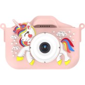 Resim Muchen Yeni Çocuk Kamera Fotoğraf Çekebilir, Video Kaydedebilebilir Hd Çift Fotoğraf Dijital Küçük Slr Oyuncak Hediye (Yurt Dışından) 
