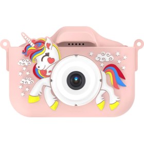 Resim Muchen Yeni Çocuk Kamera Fotoğraf Çekebilir, Video Kaydedebilebilir Hd Çift Fotoğraf Dijital Küçük Slr Oyuncak Hediye (Yurt Dışından) 