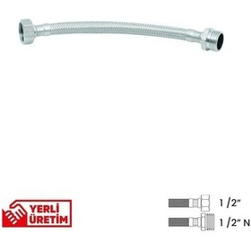 Resim Bağlantı Hortumu 1/2'1/2 N 100 Cm 