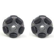 Resim 2pcs 58MM Plastik Omni Tekerlek Robot Kiti Servo Motor Omni Tekerlek 14135 (Yurt Dışından) 
