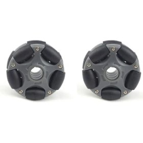 Resim 2pcs 58MM Plastik Omni Tekerlek Robot Kiti Servo Motor Omni Tekerlek 14135 (Yurt Dışından) 