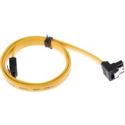 Resim Lovıver Premium Yüksek Kalite Sata Iıı 6.0 Gbps L Şekli Kablo 180 Derece, Sarı (Yurt Dışından) 