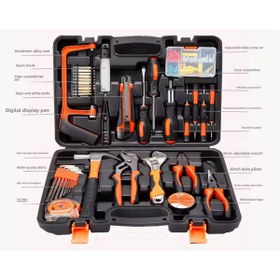 Resim newprotech 105 parça ev takım çantası el aletleri ev gereçleri lokma takımı 