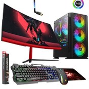 Resim Zeiron GX50 i5-3470 8GB 1TB HDD 120GB SSD RX550 21.5" Oyuncu Masaüstü Bilgisayar 