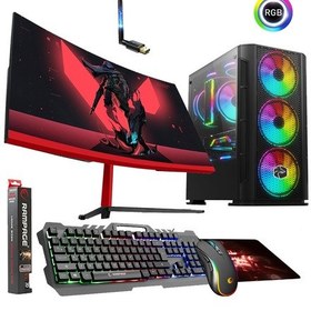 Resim Zeiron GX50 i5-3470 8GB 1TB HDD 120GB SSD RX550 21.5" Oyuncu Masaüstü Bilgisayar 