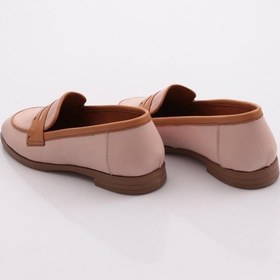 Resim Dgn 010-1 Kadin Loafer Ayakkabi Pudra 