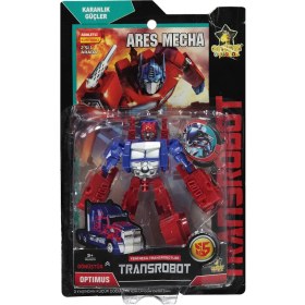 Resim Erdem Oyuncak Transformers Robot 3+ Yaş Kırmızı 