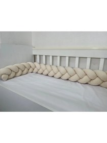 Resim Özgürce 200 cm 3'lü Örgü Koruma Seti Beşik ve Yatak Güvenliği 