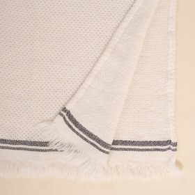 Resim Parga Peştemal - Off White / 76x160 cm 