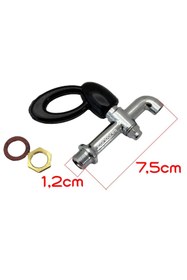 Resim Parmis Semaver Musluk Dıştan Dişli, Contalı, Somunlu, Demir, Arçelik, Beko Uyumlu ve Universal Semaver Musl 