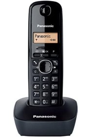 Resim STOREMAX lvnshop KX TG1611 Dect Telefon-Siyah_Gri Dect Telefon, Siyah 224120 