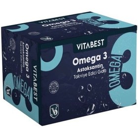 Resim Vitabest Omega 3 Astaksantin 90 Kapsül 