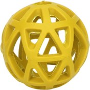 Resim İçi Boş Köpek Topu Isırık Dirençli Diş Gıcırdatma Etkileşimli Kauçuk Evcil Hayvan Çiğneme Topu Oyuncağı İç Mekan Dış Mekan L 