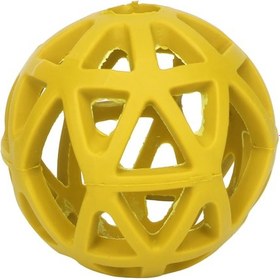 Resim İçi Boş Köpek Topu Isırık Dirençli Diş Gıcırdatma Etkileşimli Kauçuk Evcil Hayvan Çiğneme Topu Oyuncağı İç Mekan Dış Mekan L 