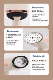 Resim Genel Markalar K-03 Buharlı Kırışık Giderici Taşınabilir Seyahat Boy Dikey Ütü Yeni Nesil Teknoloji 