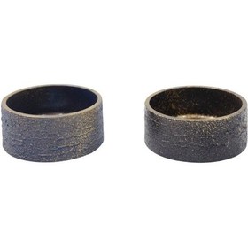 Resim Beton Saksı Desenli Aranjman 7,5 16,5 Cm 