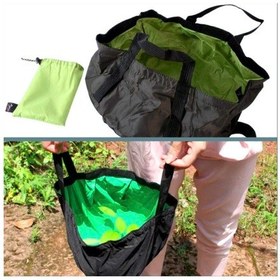 Resim Omeniv 8.5 Lt Katlanır Su Kovası Su Bidonu Kova Sepet Bahçe Kamp 