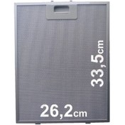 Resim Silverline 3110 Ankastre Davlumbaz Aspiratör Alüminyum Yağ Süzgeç Tel Kaset Filtre 