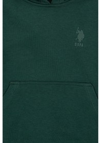 Resim U.s. Polo Assn. Erkek Çocuk Koyu Yeşil Sweatshirt 50313941-vr079 Koyu Yesıl 