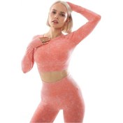 Resim Mystery Spor Eşofman Takımı Fitness Seti 2'si 1 Arada 346605098 Turuncu 