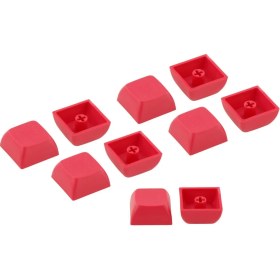 Resim Sharplace 10 Adet 1u Key Kapaklar Oyun Aşıkları Kırmızı Için Mekanik Klavye (Yurt Dışından) 
