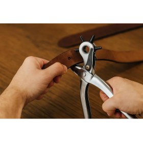 Resim Mena Rise Delme Aleti Kemer Delme Pensi 6 Ayrı Ayarlı Pens Deri Delici El Aletleri 