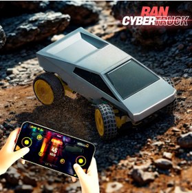 Resim RAN Projects CYBERTRUCK: Kodlanabilir Bluetooth'lu Yeni Nesil Eğitici Eğlenceli Kendin Yap Araba 