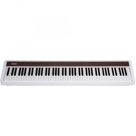 Resim NUX NPK-10-WH Taşınabilir Dijital Piyano (Beyaz) | 88 Tuş Çekiç Aksiyon Kompakt Tasarım 