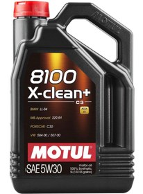 Resim MOTUL 8100 X-CLEAN+ 5W-30 5L (ÜT 11\u002F2022) 