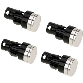 Resim Teltree Axıal Scx10 Manyetik Gizli Gövde Bağlantıları - 6061 Alüminyum Alaşım - 4 Parça Set 