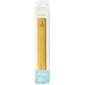 Resim Humble Brush Çocuk Bambu Diş Fırçası Kabı 