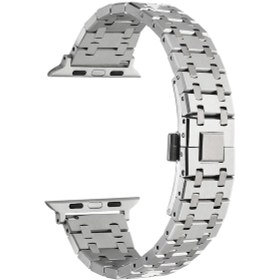 Resim Teknodur Watch 38mm Uyumlu Krd-83 Metal Kordon-gümüş 