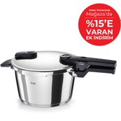 Resim Fissler Vitaquick Glossy Düdüklü Tencere 4,5 Litre 