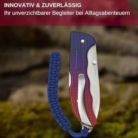 Resim 0.9415.D221 Evoke Alox Çakı, Mavi-Kırmızı 