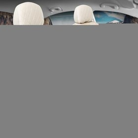 Resim Fresh Start Renault Megane 2 Sedan Uyumlu Yarı Deri Oto Koltuk Kılıfı Ön Arka Set Chester Serisi Bej Fs 