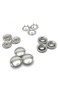 Resim Celines Wonders 9,5 Mm Kapaklı Çıtçıt Seti, 10 Takım, Nikel (GÜMÜŞ) Renk, Çıt Çıt Seti Kuponlu 