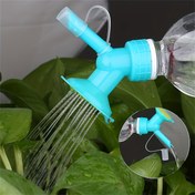 Resim 1 adet Çift Kullanımlı Sulama Başlığı - Soda & İçecek Şişelerine Uyar, Çiçekler & Bahçecilik İçin İdeal, İplik, Rastgele Renk 