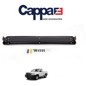 Resim Cappafe Toyota Hilux Ön Cam Güneşliği Siperlik Akrilik Vizör Şapka Terek (ABS) Piano Black 2006-2012 