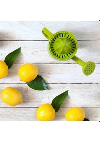 Resim Bahçıvan Limon Sıkacağı - Hazneli Narenciye Sıkacağı Yeşil 