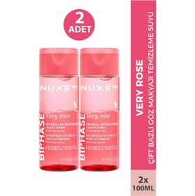 Resim Nuxe Very Rose Biphase Waterproof Eye And Lip Make-up Remover 100 Ml 2 Adet 