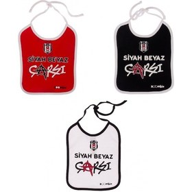 Resim Beşiktaş Zoombia Bebek Önlük Seti 3'lü Çok Renkli 