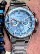 Resim Store Ferrucci Fonksiyonlu Su geçirmez Siyah erkek çelik saat 