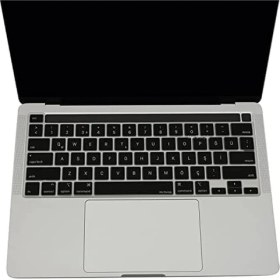 Resim Klavye Koruyucu Silikon Film Us Ingilizce Amerikan-Return-Enter-Için Türkçe Çeviri Baskı Touchbar Pro 13-16 Inç A2251 A2289 A2338 A2141 Uyumlu, Ultra Ince Yıkanabilir Siyah 