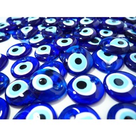 Resim Cam Nazar Boncuğu 0 No 100 Adet 4 Cm 