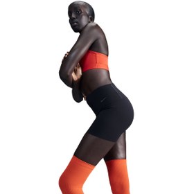 Resim Nike Zenvy Dri-Fit Kadın Siyah Antrenman Tayt FN3156-010 