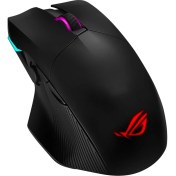 Resim Asus ROG CHAKRAM P704 RGB Qi Şarj Kablolu-Kablosuz 2.4 GHz-Bluetooth 16000 dpi Gaming Mouse 