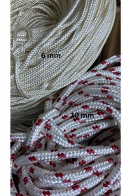 Resim Genel Markalar 50 Metre Iskota Halat Gemici Dağcı Denizci Ipi Polyester 8 (mm) 