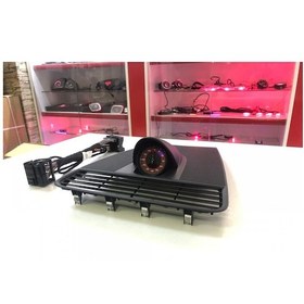 Resim Porsche Panamera Uyumlu2017-2021 Kasa Siyah Saat Kırmızı 