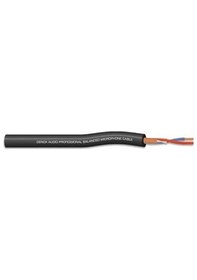 Resim Denox Dnx Mıc 022 2x0,22 Mm 100 Metre Siyah Mikrofon Kablosu 