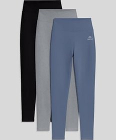 Resim TOMMY LIFE TOMMYLIFE Slim Fit Siyah Kapri Tayt 2'li Paket, 94011 